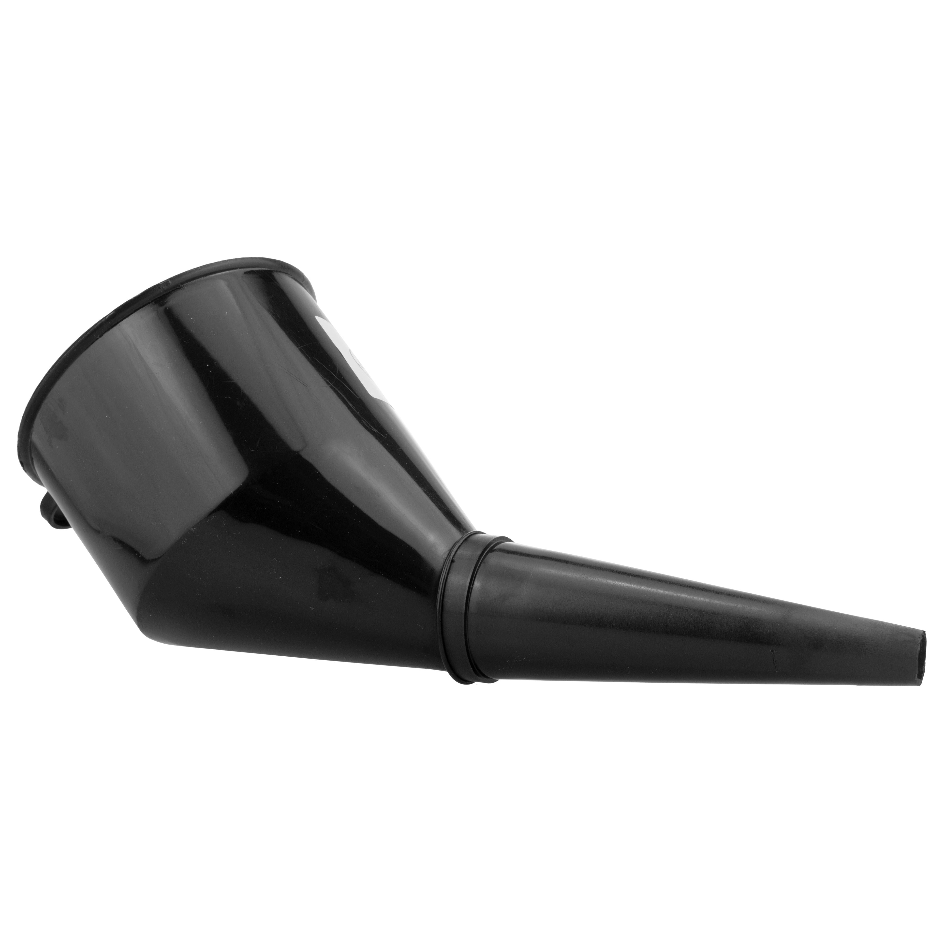 Angled Car Fuel Funnels with Filter (Black and Red) for DIY Workshop Accessory