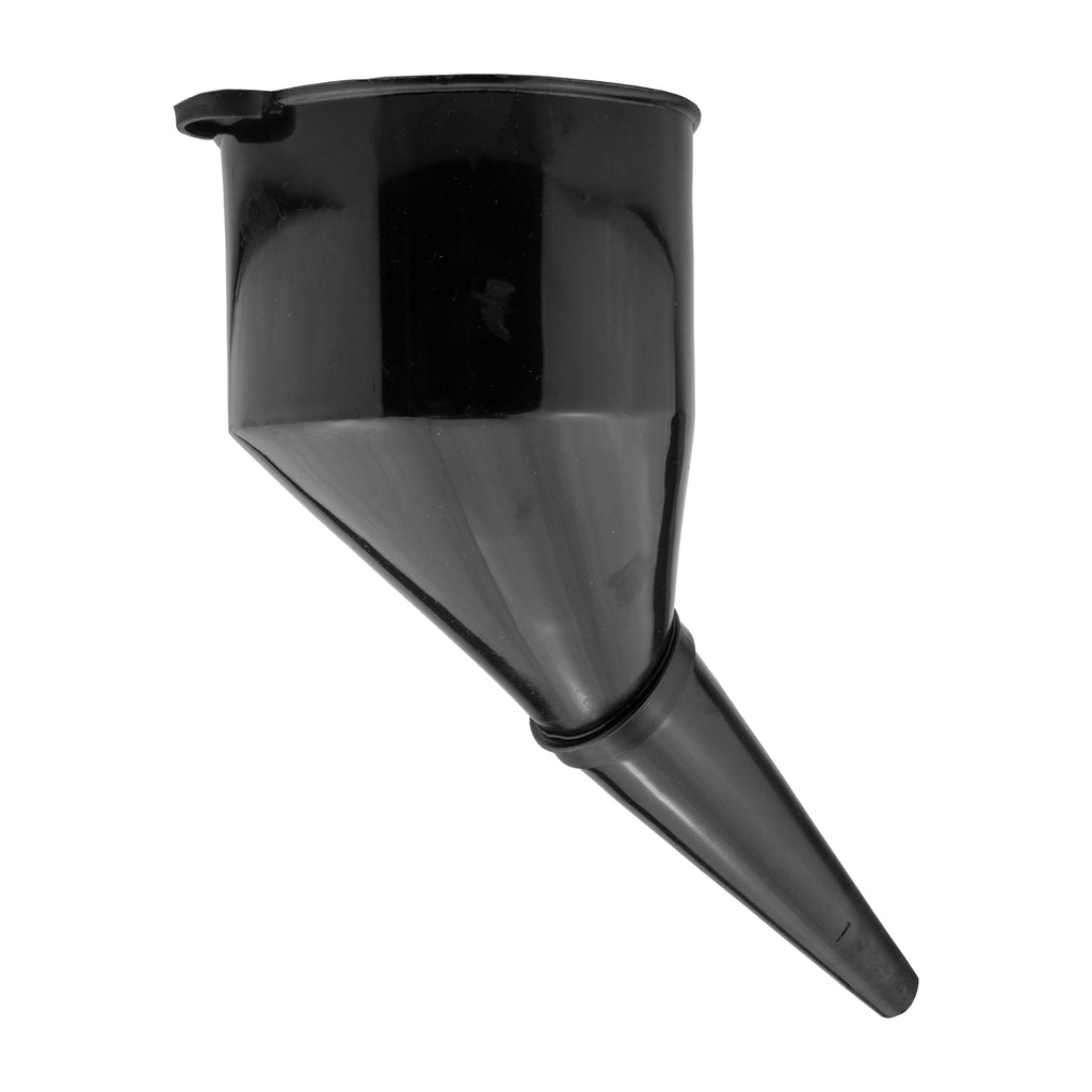 Angled Car Fuel Funnels with Filter (Black and Grey) for DIY Workshop Accessory